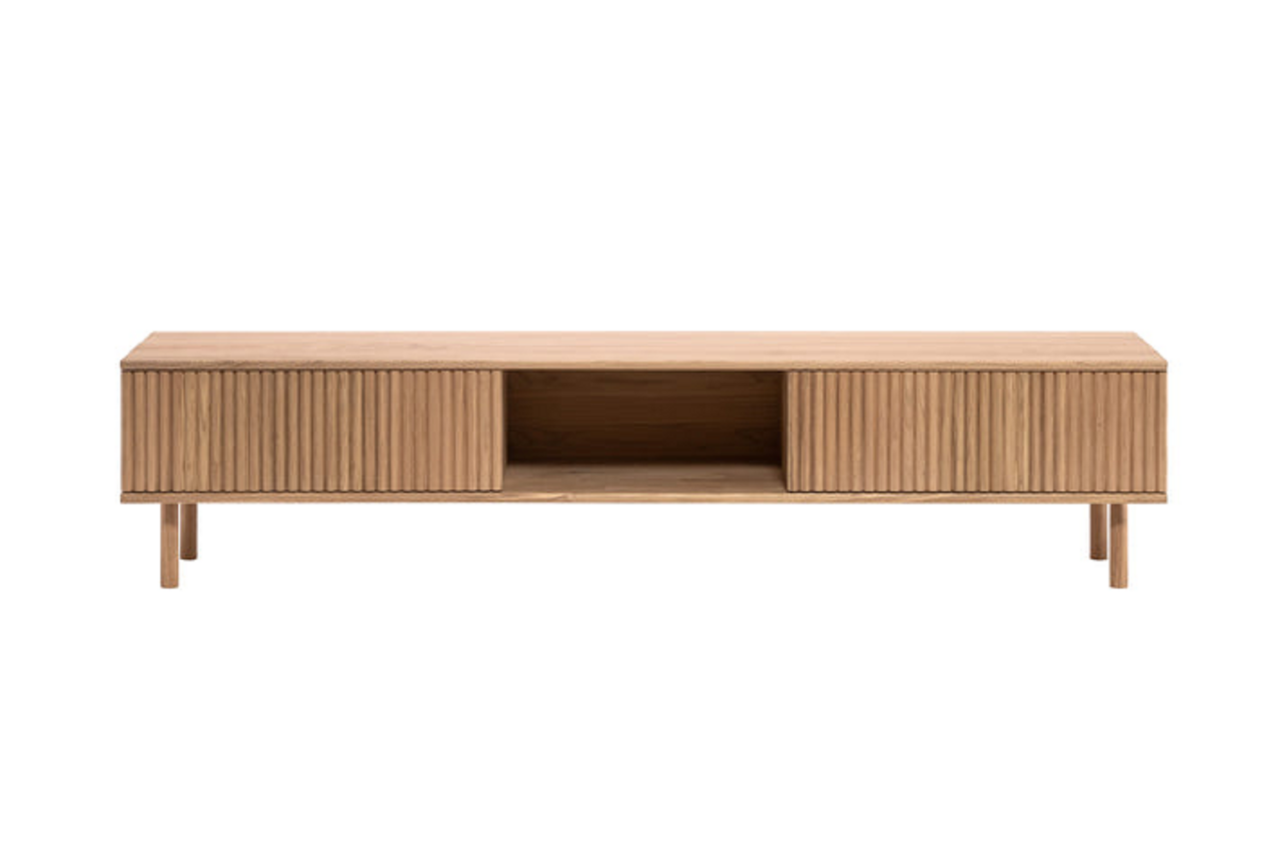 Solid by WhiteOak Groove-Lowboard - Oak