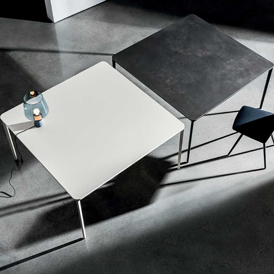 Sovet Slim Keramik Esstisch (quadratisch)