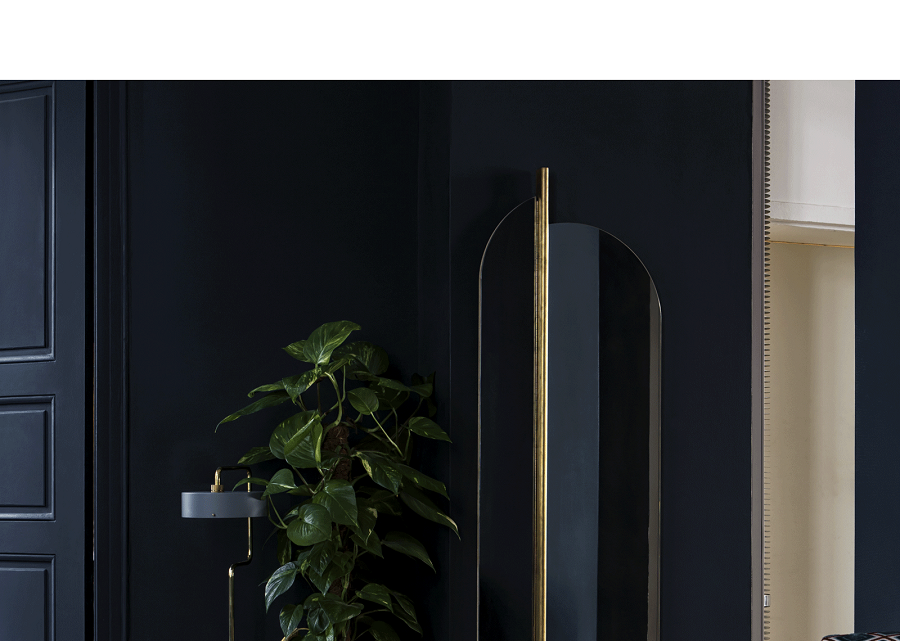 Red Edition Spiegel Totem Copper pink mirror Messing