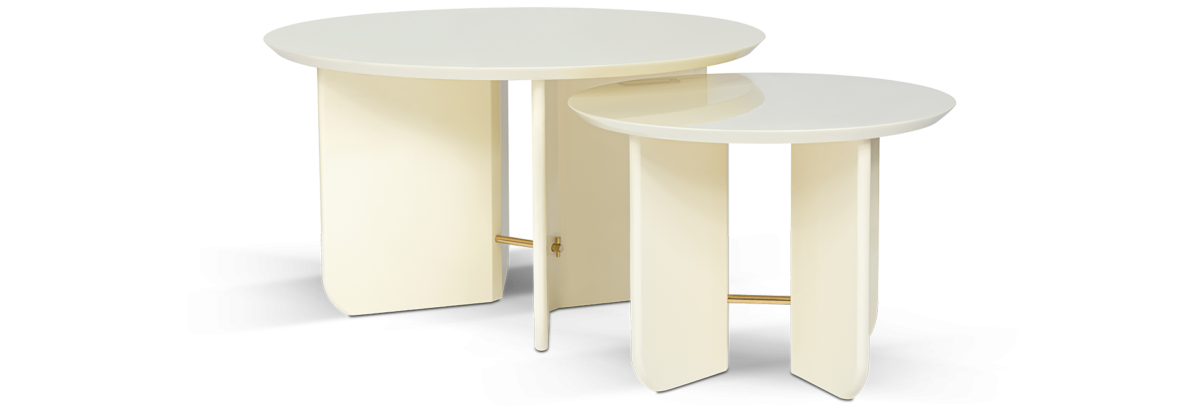 Red Edition Be Good coffee Tables - Ivoire L17