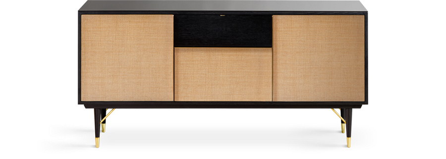Red Edition Capri sideboard -  Black Capri