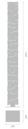 Steve Lechot TOTEM FL 1900 Stehleuchte