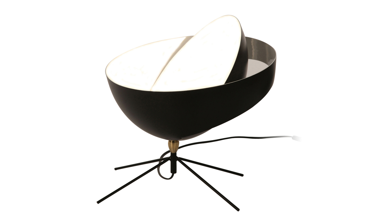 Serge Mouille Lampe à poser Saturne Bodenleuchte