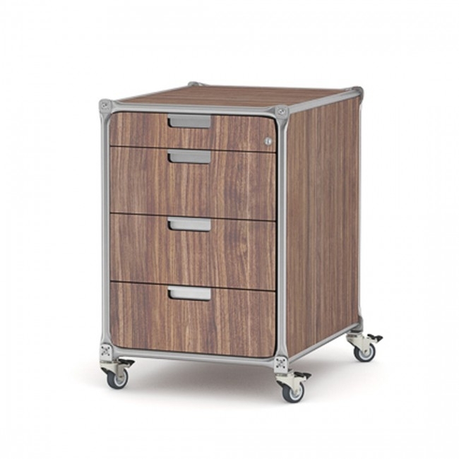 System 180 Rollcontainer CR-354-walnuss