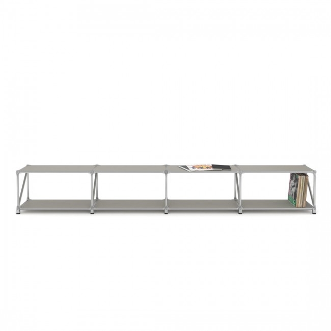 System 180 Pure Lowboard 291 cm-sandgrau