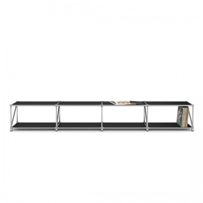 System 180 Pure Lowboard 291 cm-schwarz