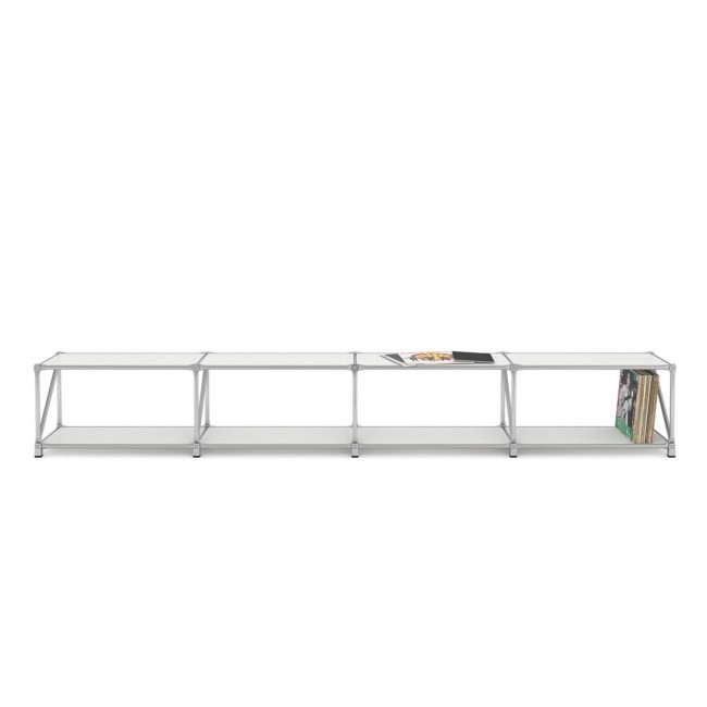 System 180 Pure Lowboard 291 cm-weiss