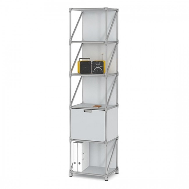 System 180 Fusion Regal 48 cm-lichtgrau