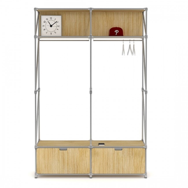 System 180 Garderobe 2-eiche