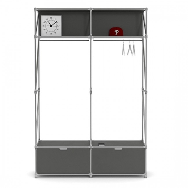 System 180 Garderobe 2-graphit