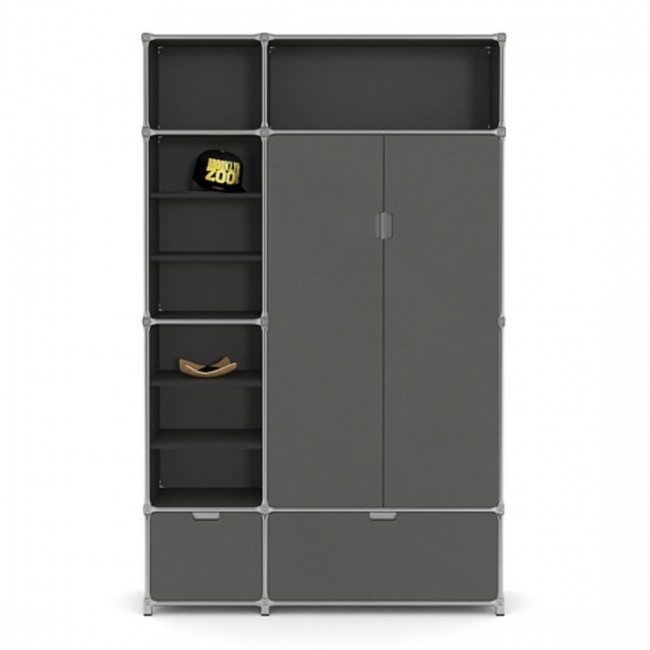 System 180 Garderobe 3-graphit