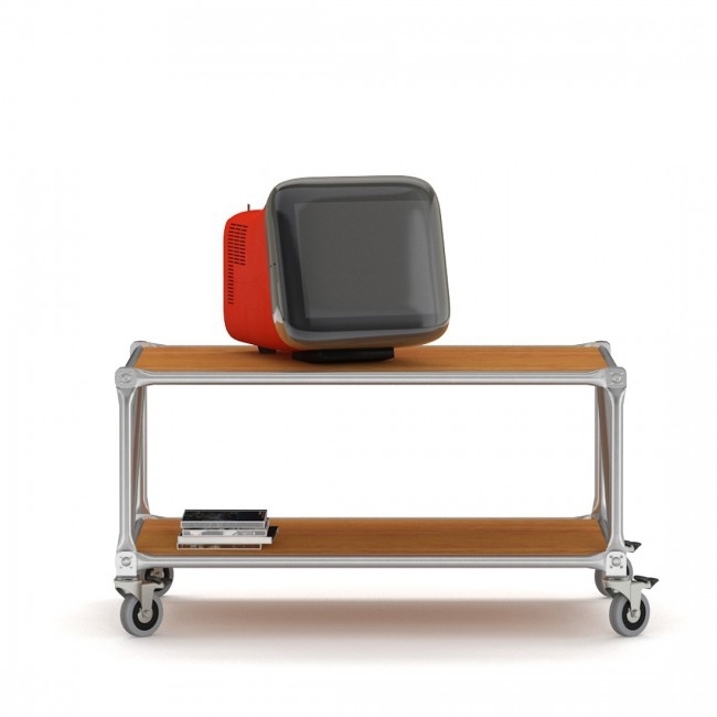 System 180 Pure Beistelltisch-kirsche