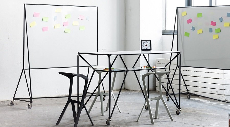 System 180 Black Line Design Thinking Whiteboard