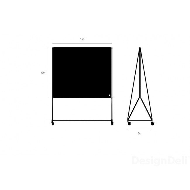 System 180 Black Line Design Thinking Whiteboard