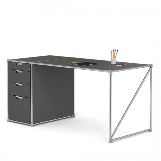 System 180 Office Schreibtisch Desktop - Graphit