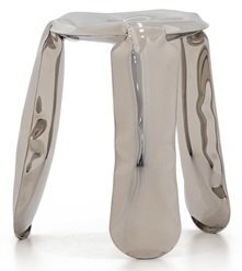 Zieta Plopp Mini Stool - Inox