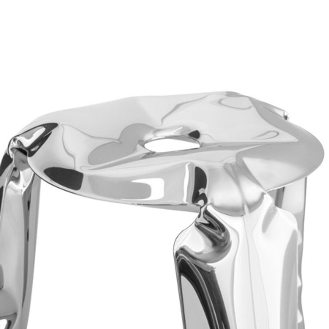 Zieta Plopp Standard Stool - Inox