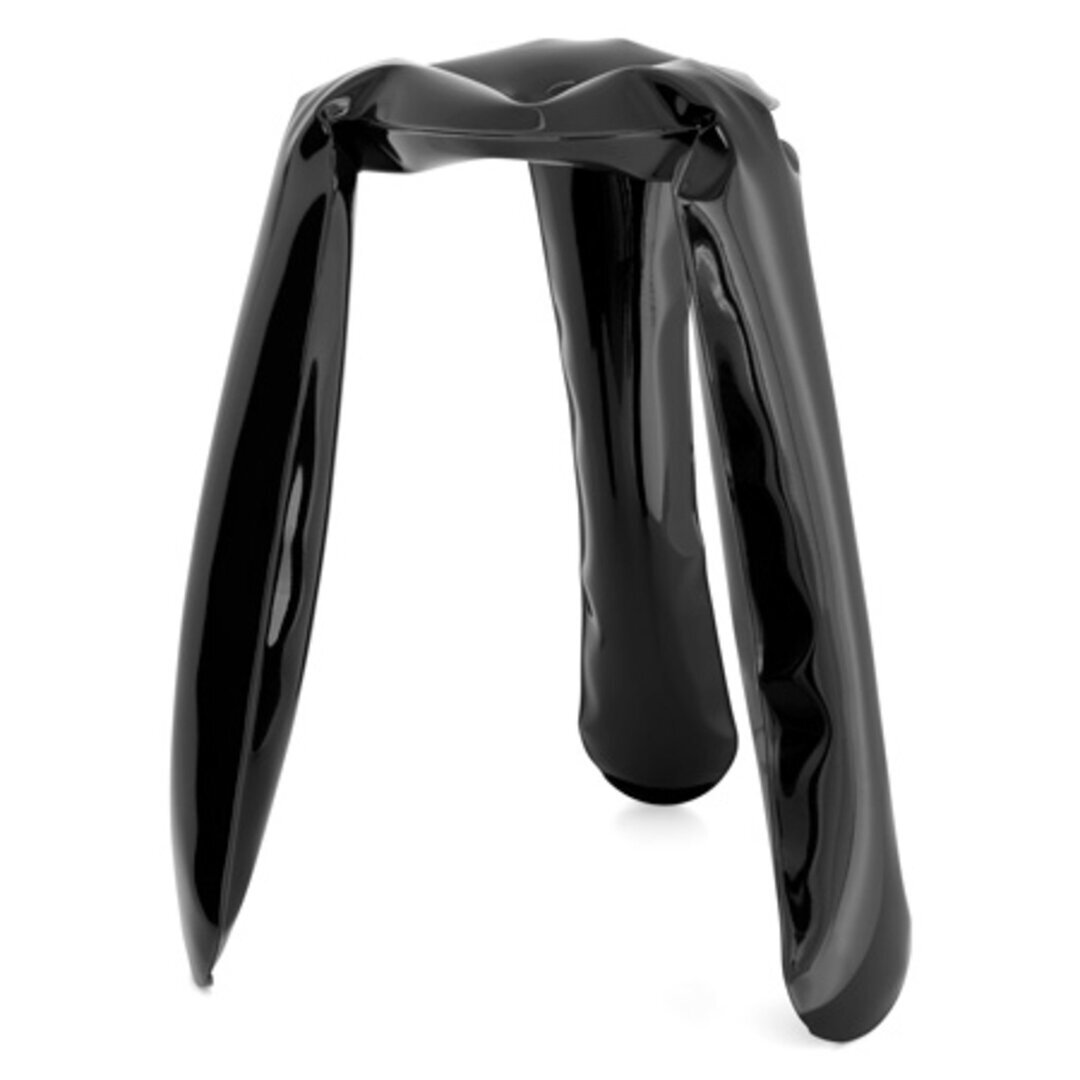 Zieta Plopp Standard Stool - Black Glossy