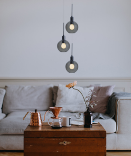 SP Light Diva Sospensione 3 Vetro R