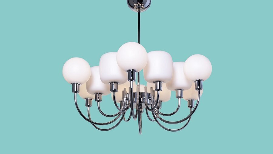 SP Light Diva Sospensione 12 Vetro Br