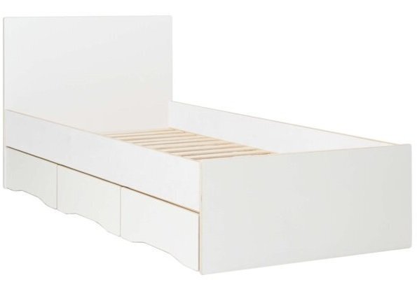 RADIS BETT DREAMY MIT BETTKÄSTEN - WEISS CPL