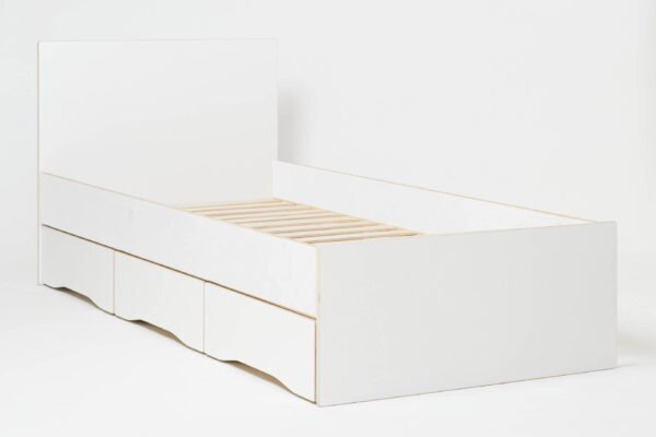 RADIS BETT DREAMY MIT BETTKÄSTEN - WEISS CPL