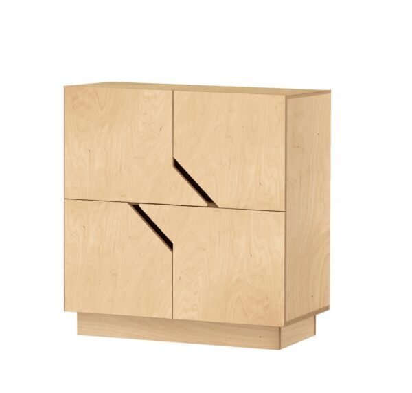 RADIS SIDEBOARD MAZE 2X2 4 TÜREN-   LIGHT OAK
