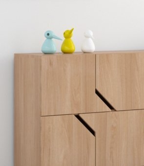 RADIS SIDEBOARD MAZE- 4X2-  EICHE FURNIERT