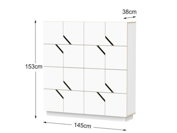 SIDEBOARD MAZE 4X4 16 TÜREN