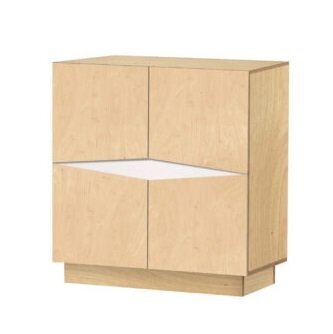 RADIS SIDEBOARD LOXI 2X2, 4 TÜREN-  LIGHT OAK, WEISSER OSMO Auswahl zurücksetzen