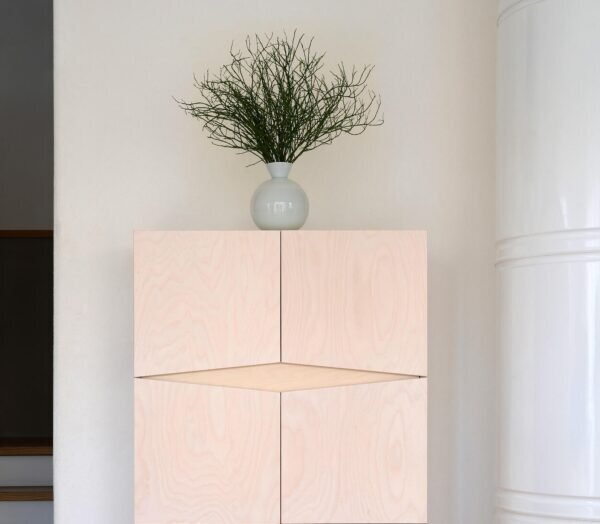 RADIS SIDEBOARD LOXI 2X2, 4 TÜREN-  WEISS OSMO, HELLE EICHE Auswahl zurücksetzen