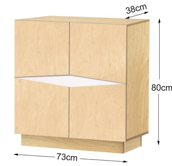 RADIS SIDEBOARD LOXI 2X2, 4 TÜREN