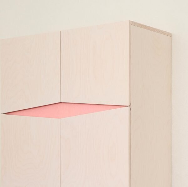 RADIS SIDEBOARD LOXI-2X4-  WEISS OSMO, ROSA
