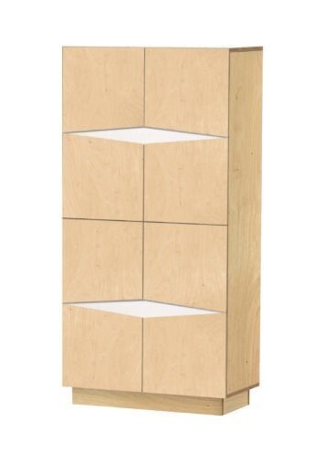  RADIS SIDEBOARD LOXI-4x2-  LIGHT OAK, WEISSER OSMO