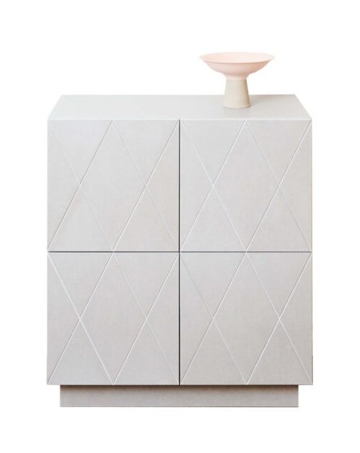 SIDEBOARD ROMB 2X2- 4 TÜREN- GRAU FORESCOLOR