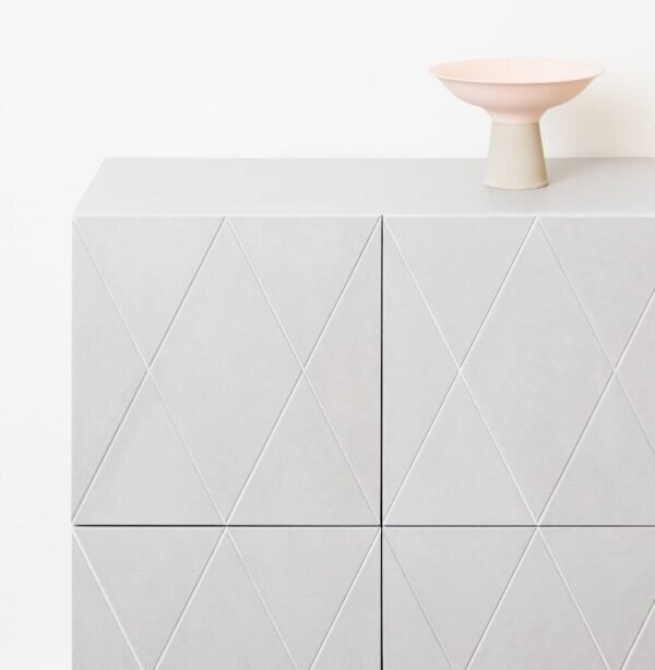 RADIS SIDEBOARD ROMB 4X4, 16 TÜREN-  GRAU FORESCOLOR