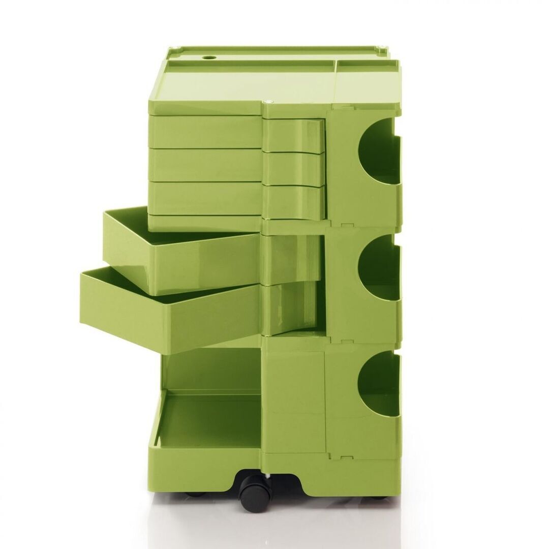 B Line Boby Rollcontainer -limettengrün/5 Schubkästen