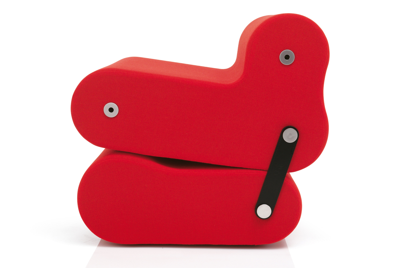 B Line Multichair Sessel - rot