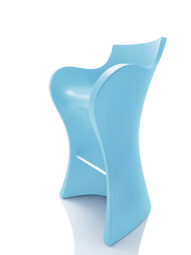 B Line Woopy Barhocker - topazblau