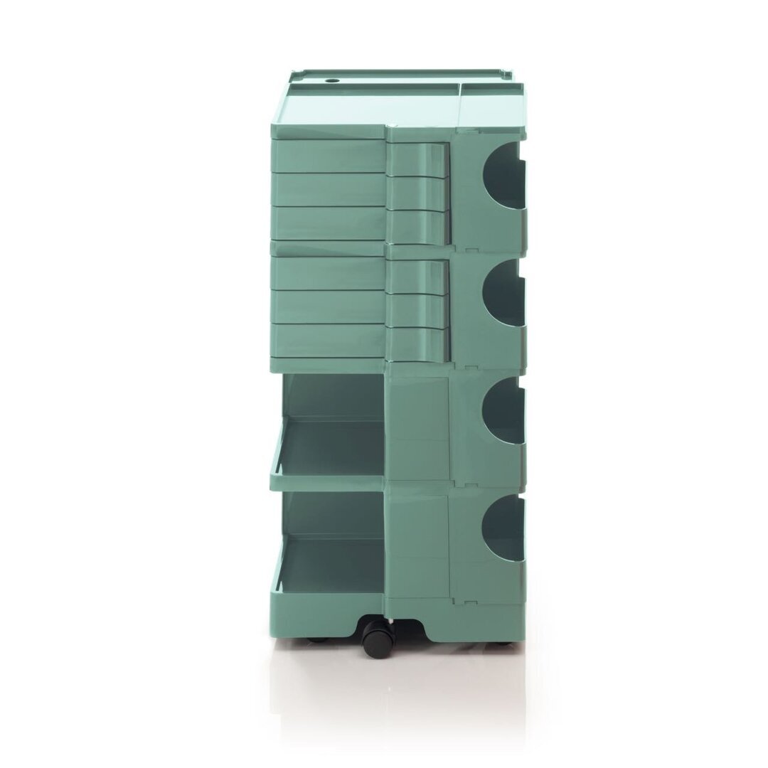 B-Line Boby 4/6 Rollcontainer - Verdigris