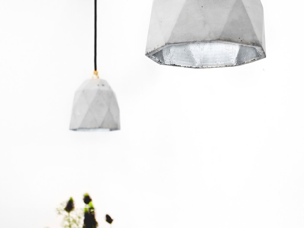 GantLights T1 Hängelampe Trianguliert-Silber