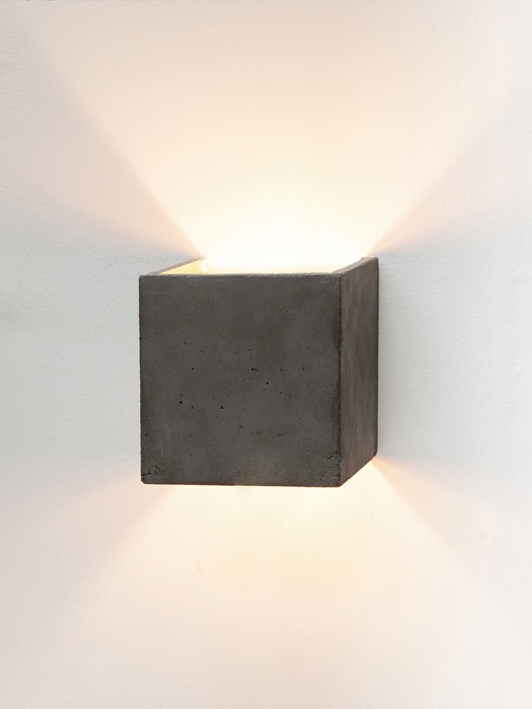 GantLights B3 Dark Wandlampe Quadratisch