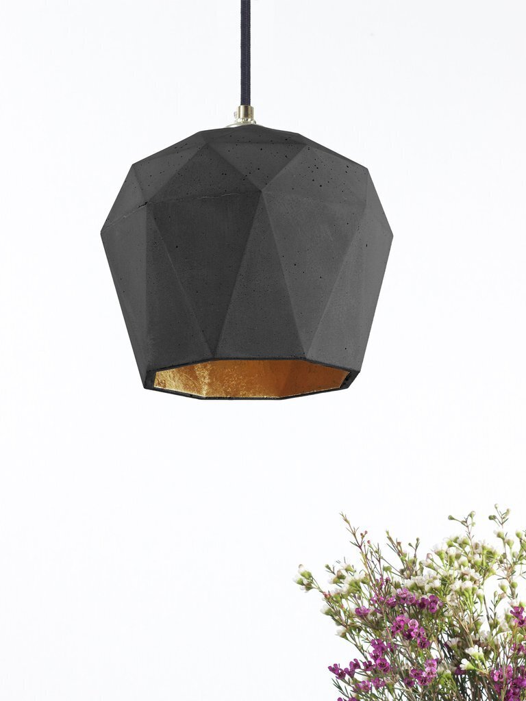 GantLights T3 Dark Hängelampe Trianguliert - Gold