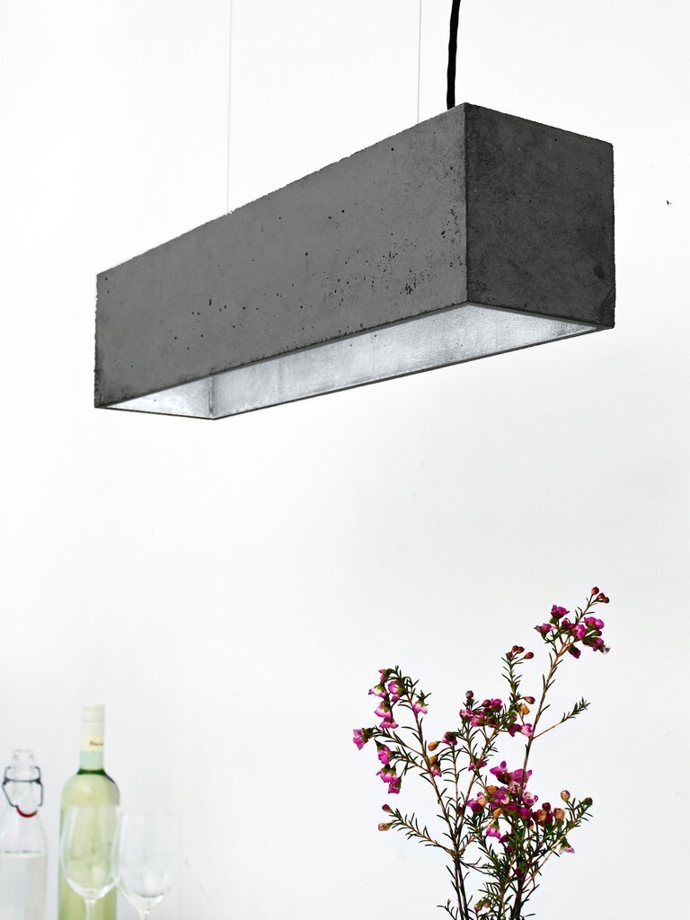 GantLights B4 Dark Pendelleuchte Rechteckig- Silber