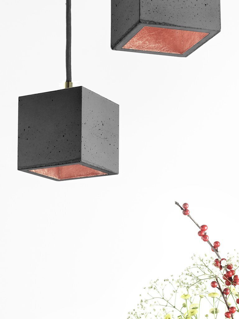 GantLights B6 Dark Hängelampe Quadratisch Klein - Kupfer