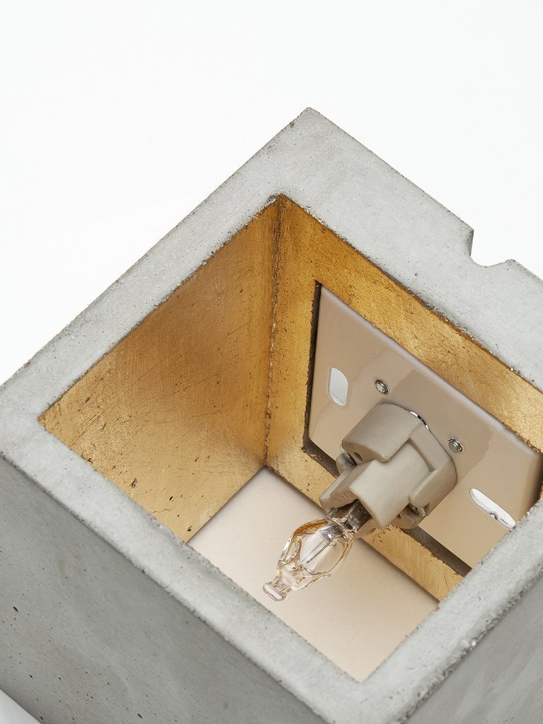 Gantlights B9 Wandlampe Quadratisch Klein