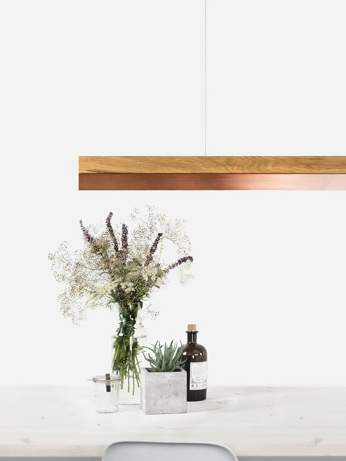 Gantlights C3O Copper Pendelleuchte Kupfer Lang