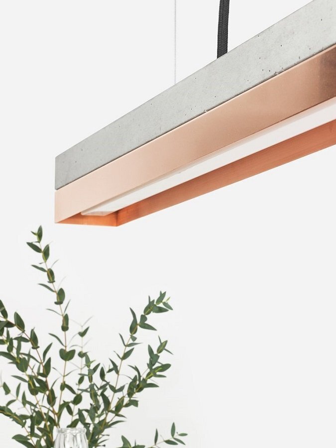 Gantlights C2 Copper Pendelleuchte Kupfer Klein