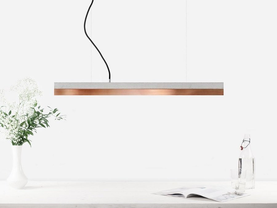 Gantlights C2 Copper Pendelleuchte Kupfer Klein