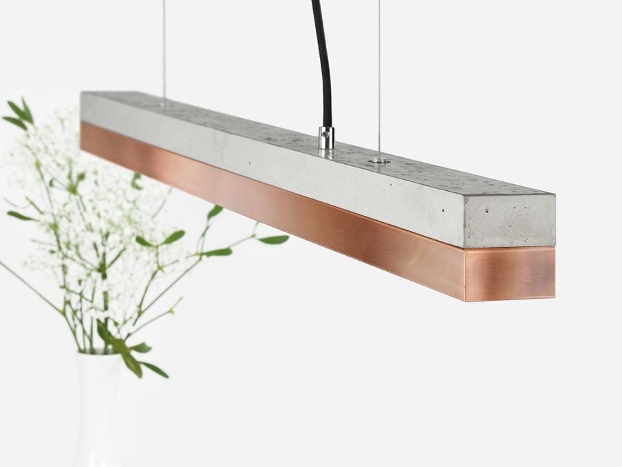 Gantlights C2 Copper Pendelleuchte Kupfer Klein